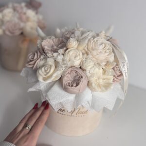 Flower box BEŻOWY- L