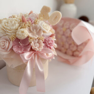 Flower Box RÓŻOWY- L