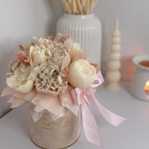 Flower box BEŻOWY- S