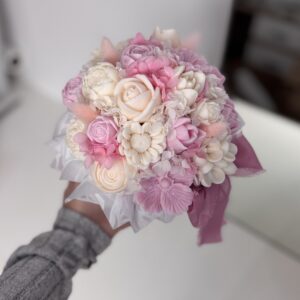 Flower box RÓŻOWY- M