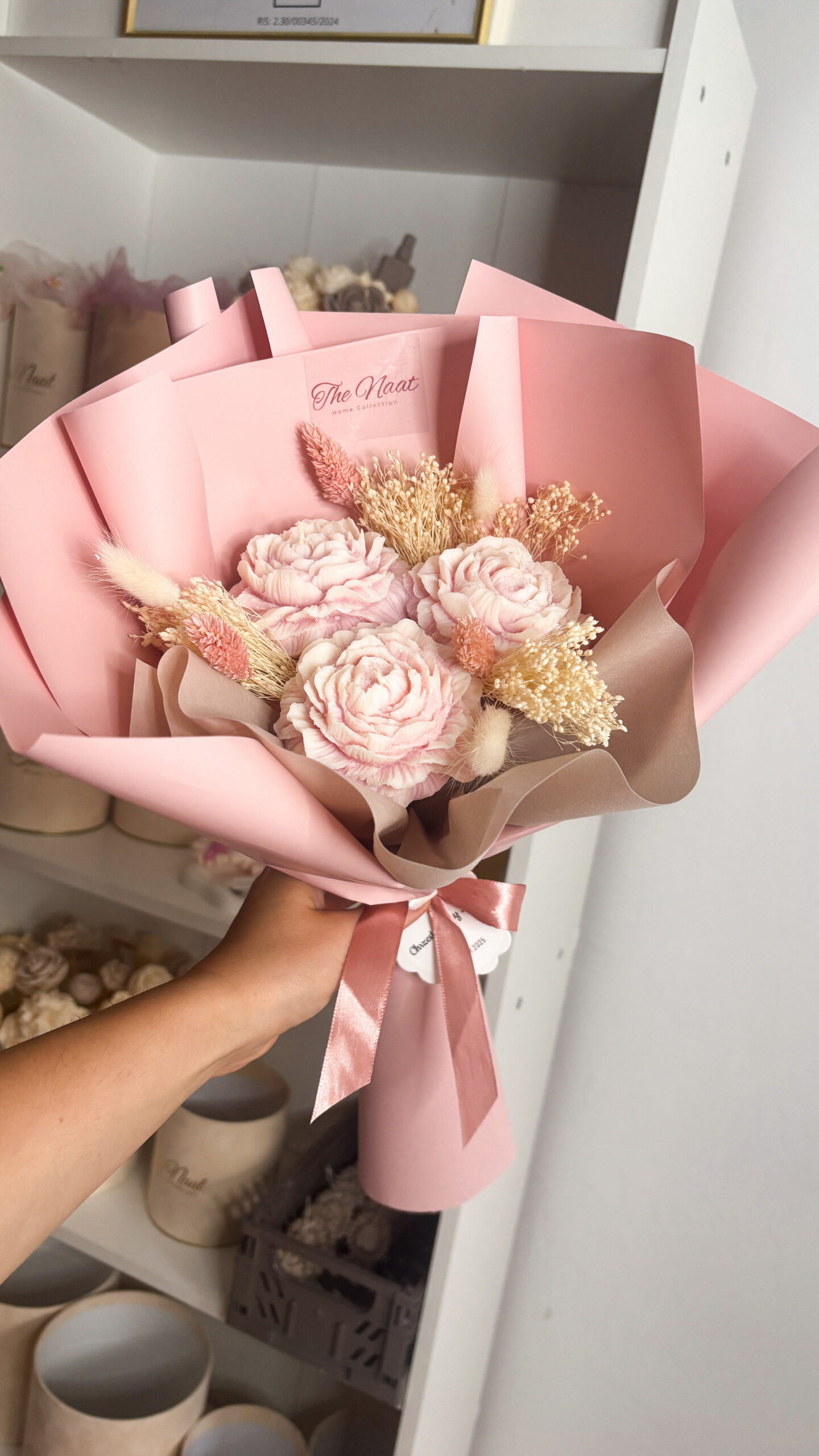 Bukiet TRZY PIWONIE - obrazek 2