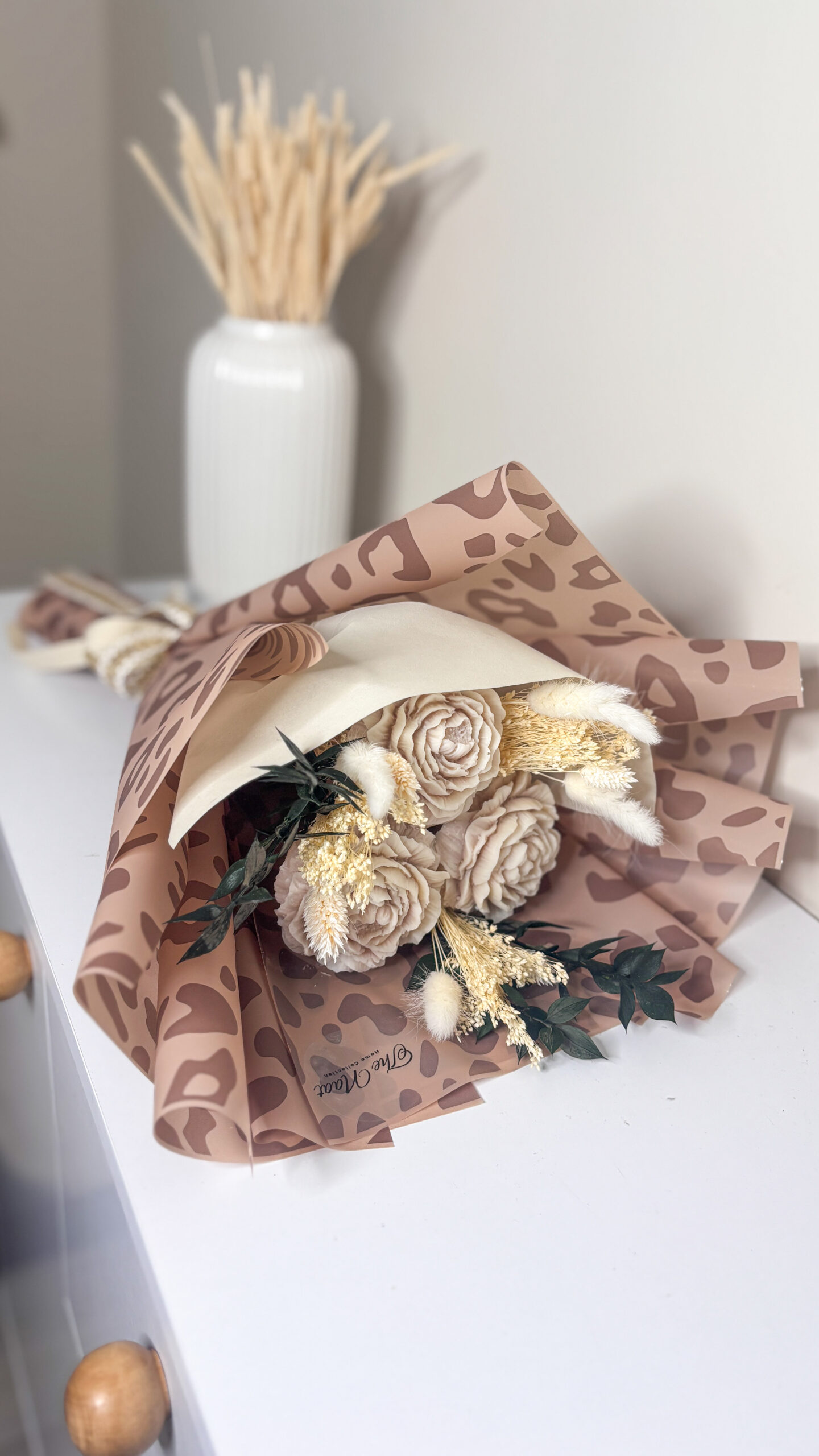 Bukiet TRZY PIWONIE Panterka