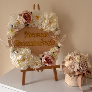 Tablica PIERWSZA KOMUNIA ŚWIĘTA